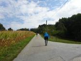  Wanderroute bergan auf der Luisenburgstrae 